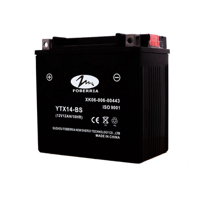AGM MF Battery YTX14-BS بطارية الرصاص الحمضية للدراجات النارية 12 فولت 12 أمبير